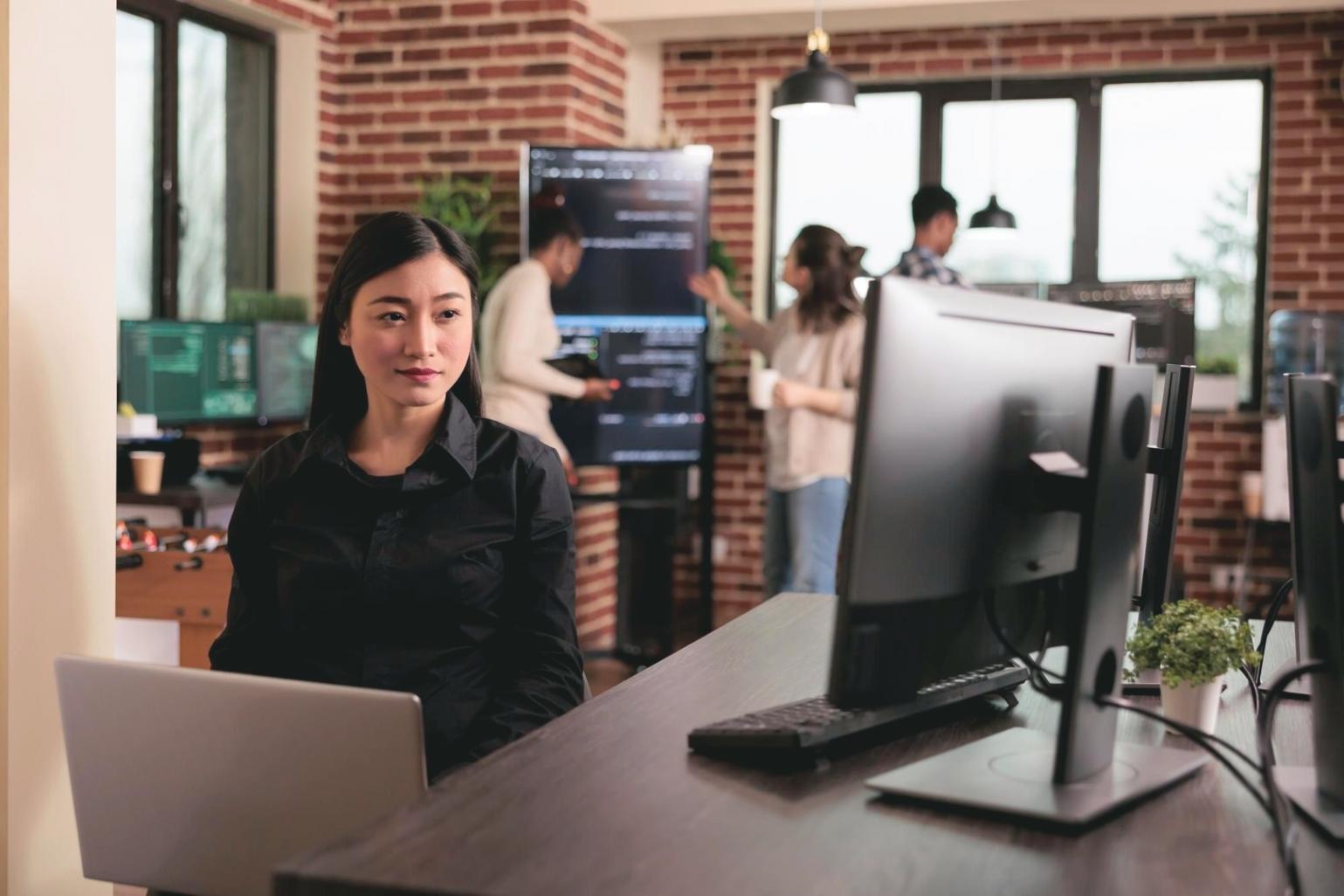 お客様への導入研修の様子